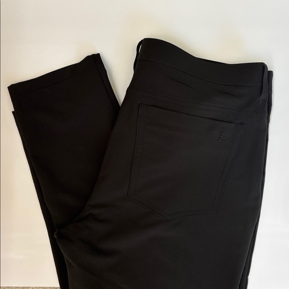 Public Rec Dealmaker Pants Stretch Performance Golf Chino Black Mens‎ 36x34